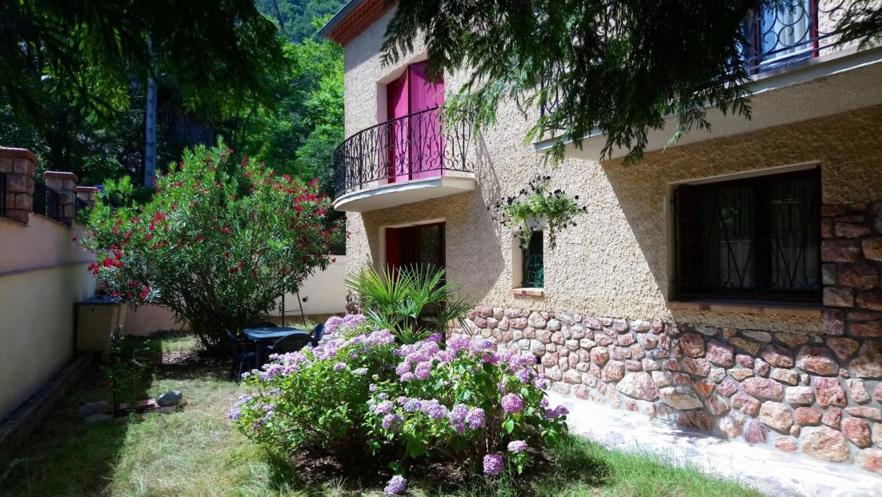 Villa Jardin Thermal: Cozy Apartment near Vernet-les-Bains Spa Exterior photo